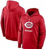 Men's Cincinnati Reds Nike Red 2020 Postseason Collection Pullover Hoodie,baseball caps,new era cap wholesale,wholesale hats